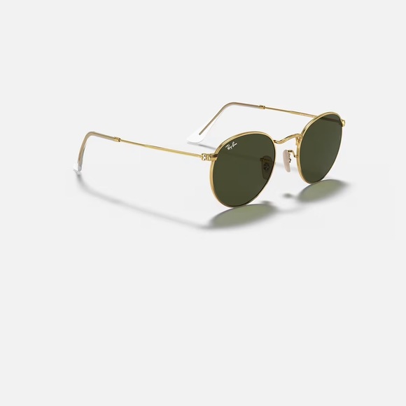 Ray Ban Round Metal Sunglasses - Picture 3 of 7